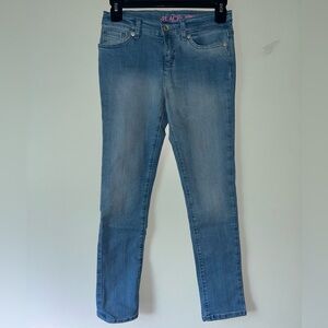 Place Blue Super Skinny Full Length Girls Jeans, Size 10